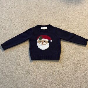 Sail to Sable Kids Santa Sweater, size 2